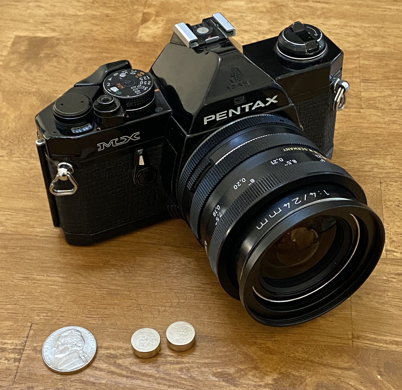 Pentax MX Battery Replacement Guide